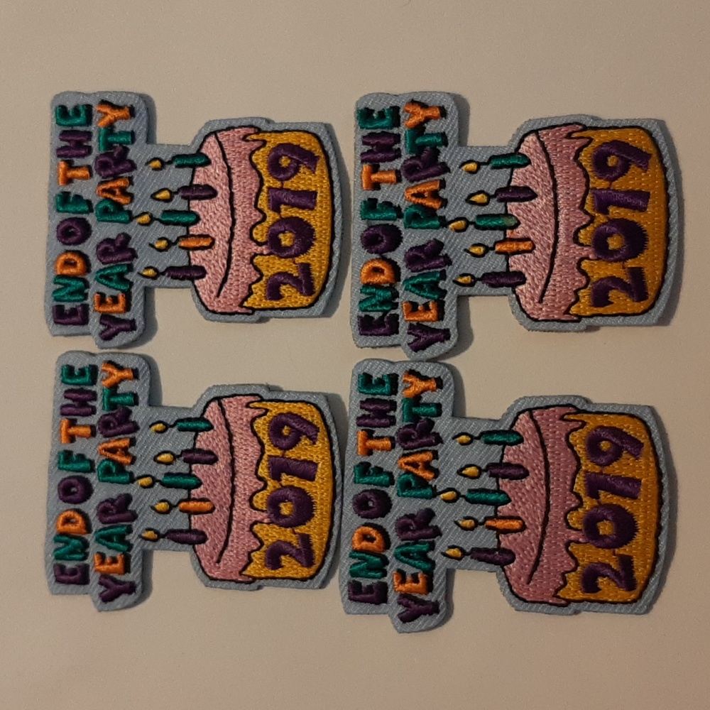 End of the Year Party 2019 - Girl Scout Fun Patch Bundle - NEW Iron On 🦋❤